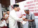 Launching Program Sedekah Beras Mardhiyyah Bersurga, Danny Ingatkan Memakmurkan Masjid