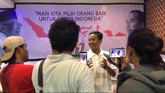 Warkop Kak Jokowi Solusi Satukan Penikmat Kopi Pilih JokowiAmin di Makassarar
