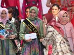 Selayar Juara II Lomba Kreasi Busana Sutra Gaun Siang di FEMME 2019