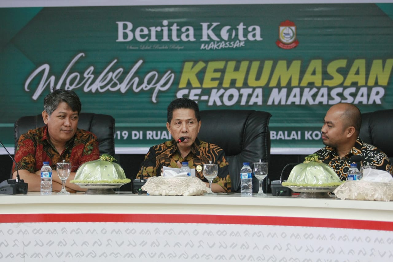 Humas Makassar Gandeng BKM Gelar Workshop Kehumasan