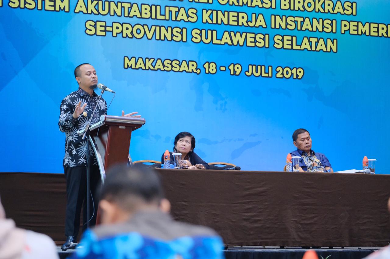 Wujudkan Indonesia Maju, Wagub Ingin Sulsel Maju Dalam Penerapan Reformasi Birokrasi