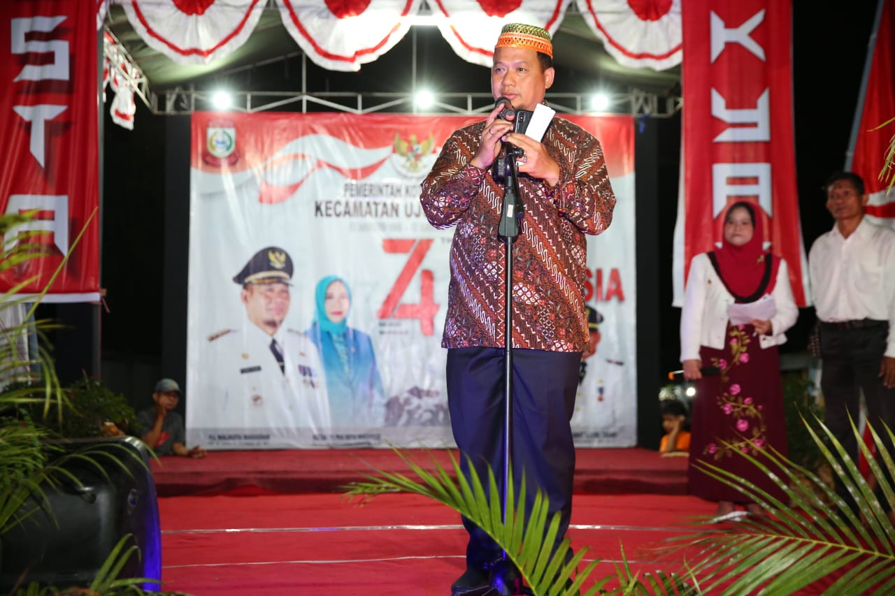 Iqbal Suhaeb Ajak Eratkan Silaturahmi di Pesta Rakyat Kecamatan Ujung Tanah