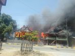 3 Rumah Ludes Terbakar di Barru Kerugian di Alami Taksir Ratusan Juta