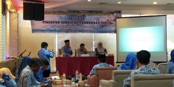 Kabag Humas PU Makassar Apresiasi Kegiatan Penguatan Sumber Daya Komunikasi Publik