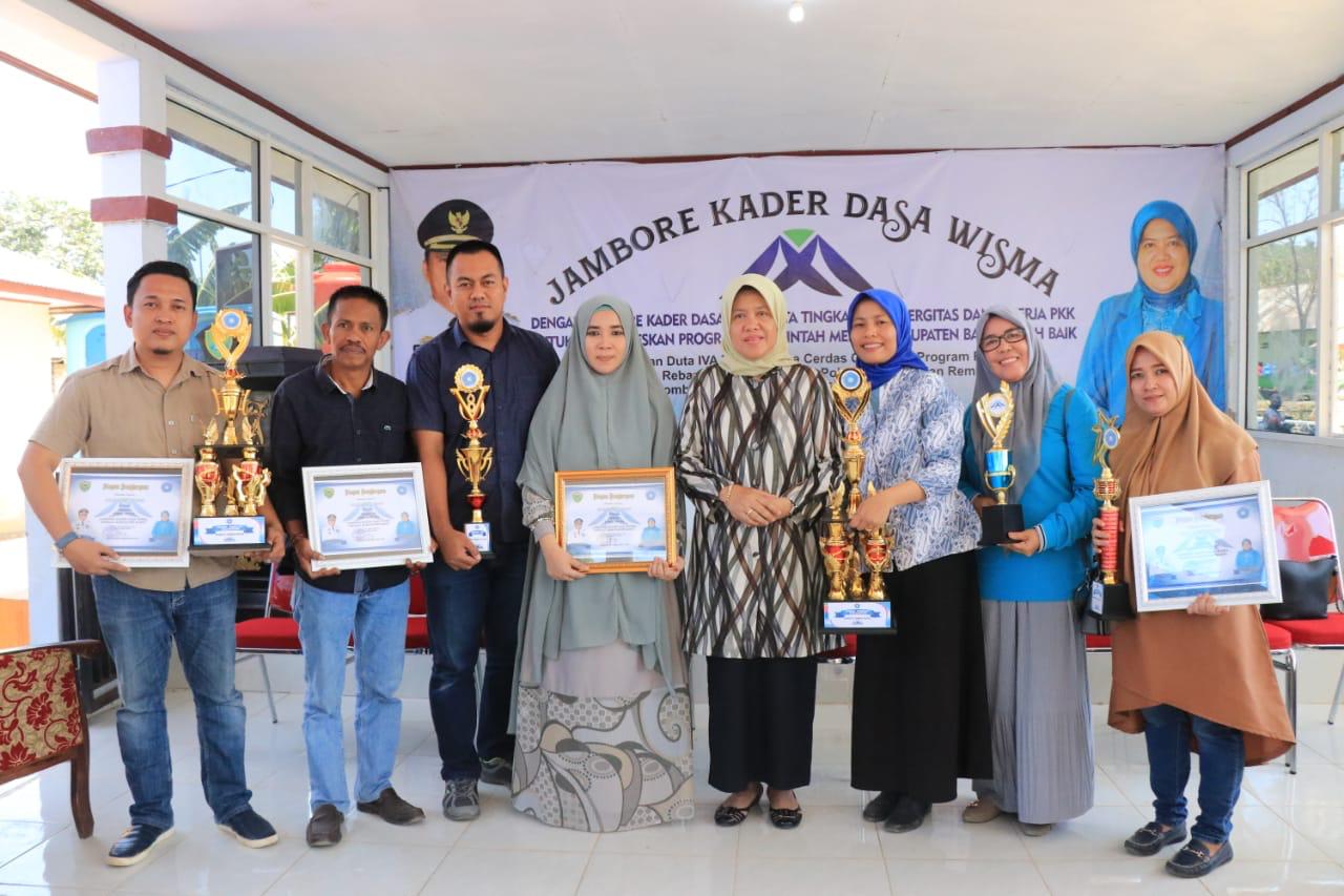 Membanggakan, TP PKK Kecamatan Barru Sabet Tiga Juara di Jambore Dasa Wisma