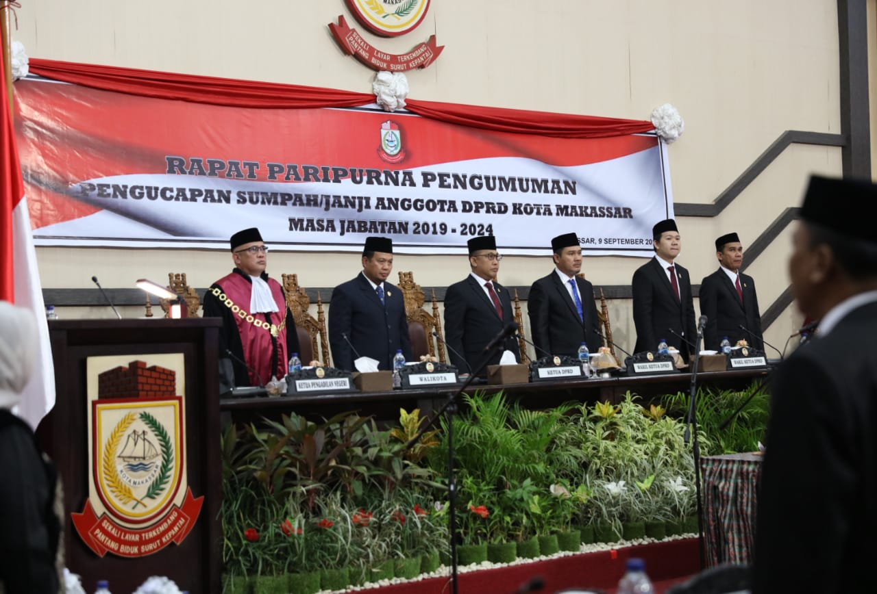 Pj Walikota Makassar Iqbal Suhaeb Harap Anggota DPRD Dapat Mengemban Amanah