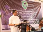 Wakil Bupati Barru Secara Resmi Membuka Sosialsi Pengelolaan Barang Milik Daerah