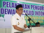 Pengurus Dewan Masjid Indonesia Kabupaten Barru Resmi Dilantik