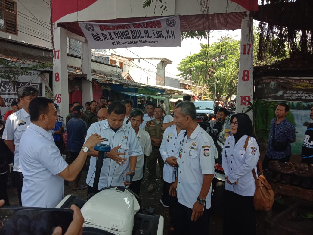 Di Tengah Kesibukan Pj Wali Kota Makassar, Lakukan Pemantauan PK5