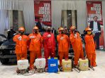Sasar Semua Lorong, DP Bersama Tim Lakukan Penyemprotan Antiseptik