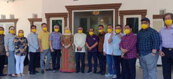 Taufan Pawe Silaturrahim Bersama Fraksi Partai Golkar DPRD Provinsi Sulsel