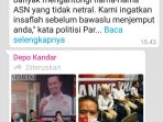 Intimidasi RT/RW, Partai Gerindra Warning Camat-Lurah