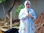 Indira Istri Danny Pomanto Hadiri Peletakan Batu Pertama Pembangunan Menara Masjid Darun Naim