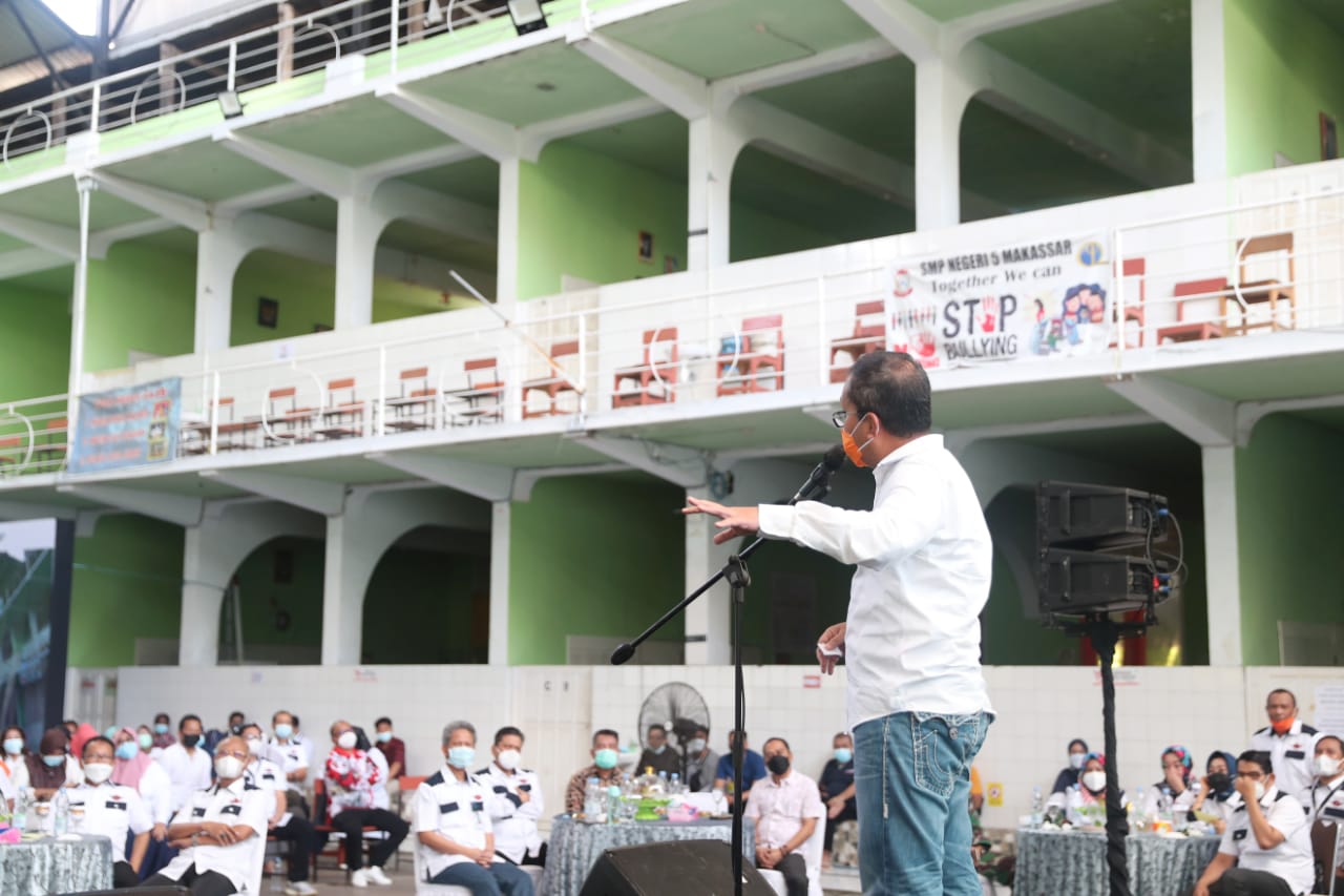 90 Tahun Menunggu, Akhirnya Danny Walikota Makassar Pertama yang Rehabilitasi SMPN 5