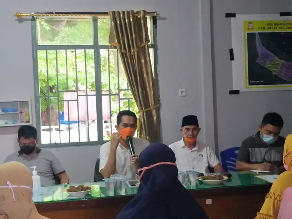 Master Andi Pattiware Sosialisasi Makassar Recover di Kelurahan Lae-Lae